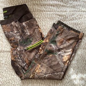 Men’s Under Armour scent control infrared cold gear camo pants size 2XL